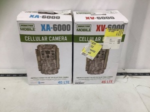 Lot of (2) Moultrie Trail Cameras, Untested, E-Commerce Return, Retail 399.98