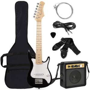 Kids Electric Guitar Beginner Starter Kit with Amplifier, 30" - Appears New 