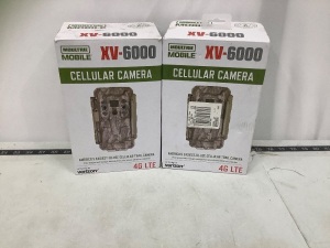 Lot of (2) Moultrie Trail Cameras, Untested, E-Commerce Return, Retail 399.98