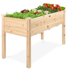 Raised Garden Bed, Elevated Wood Garden Planter Stand,NEW