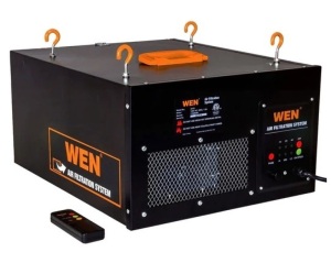 WEN 3410, 3-Speed Remote-Controlled Air Filtration System (300/350/400 CFM)
