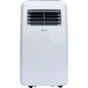 Shinco Portable Air Conditioner 7,500BTU 200Sq Ft Cool/Dehumidify/Fan - Appears New with Damage, Tested 