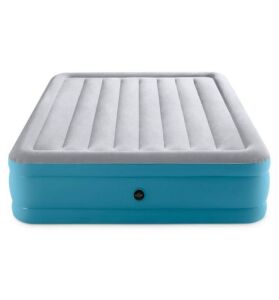 Intex Raised 16" Air Mattress with Hand Held 120V Pump - Queen Size