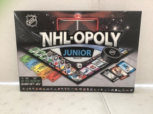 NHL-Opoly Junior, New, Retail 24.99