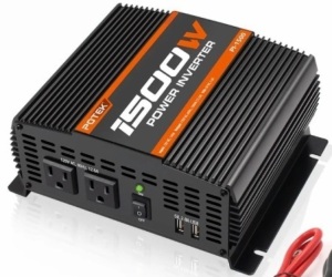 POTEK 1500W Power Inverter, Untested, E-Commerce Return, Retail 125.00