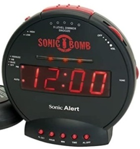 Sonic Bomb Dual Extra Loud Alarm Clock Only, Untested, E-Commerce Return, Retail 34.99