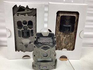 Lot of (5) Wildgame Innovations Trail Cameras, Untested, E-Commerce Return, Retail 595.00