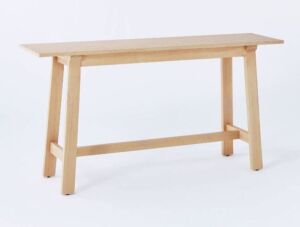 Threshold Anaheim Wood Console Table, Natural 