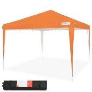 Outdoor Portable Pop Up Canopy Tent w/ Carrying Case, 10x10ft