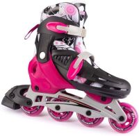 New Bounce Adjustable&nbsp;Inline Skates for Kids, Pink, Large - Appears New&nbsp;