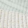 King Reversible Printed Voile Ditsy Floral Quilt Off-White