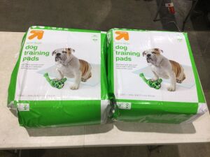 Lot of (2) XL Puppy Training Pads, 100 ct 