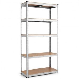 35.5" X 71" Adjustable 5-Layer 2000 Lbs Capacity Tool Shelf