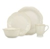 Lenox French Perle White 4 Piece Place Setting - Appears New