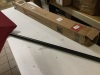 10ft Outdoor Steel Market Patio Umbrella Decoration w/ Tilt, Crank Lift. Appears New