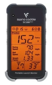 Voice Caddie Swing Caddie Portable Launch Monitor, Powers Up, E-Commerce Return, Retail 399.99