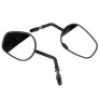 Lot of (4)&nbsp;2Pc Motorbike L&R Oval Reflective Rearview Mirrors&nbsp;For Rocker DI - Appear New