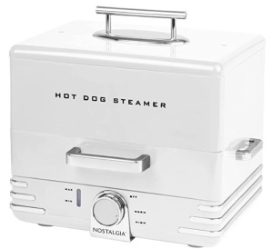 Nostalgia Hot Dog Steamer, Power Up, E-Commerce Return, Retail 59.99