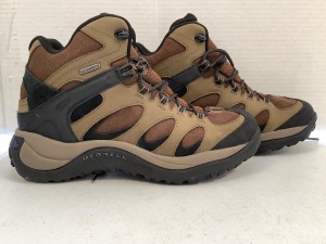 Merrell Mens Shoes, 8M, E-Commerce Return/ Damaged Lace Loop, Retail 129.99