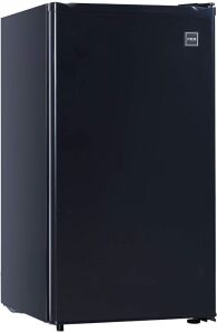 RCA Mini Refrigerator, 3.2 Cu Ft Fridge, Black - Dented Corner