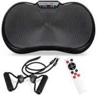 Vibration Plate Exercise Machine Full Body Fitness Platform w/ Bands&nbsp;