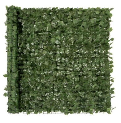 Outdoor Faux Ivy Privacy Screen Fence, 94x59 In.