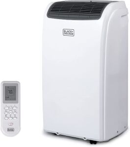 BLACK+DECKER BPACT12WT Large Spaces Portable Air Conditioner, 12,000 BTU, White - Like New 