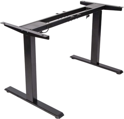 TOPSKY Dual Motor Electric Adjustable Standing Computer Desk Frame, Frame ONLY - New 