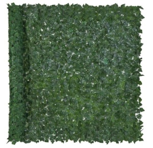 Outdoor Faux Ivy Privacy Screen Fence, 96x72 In.