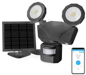 NOVOLINK Solar Security Light, Powers Up, E-Commerce Return, Retail 39.99