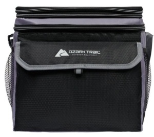 Ozark Trail 24 Can Soft-Sided Cooler, E-Commerce Return w/ Damaged Shoulder Pad, Retail 14.97