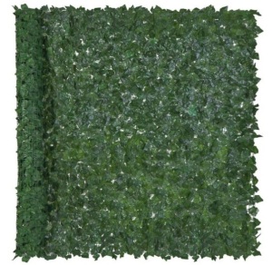 Outdoor Faux Ivy Privacy Screen Fence, 96x72 In.