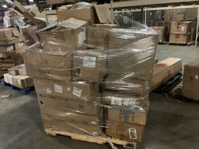 Pallet of Uninspected E-Comm Return Lighting 