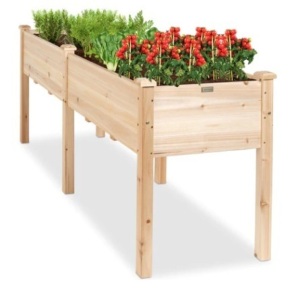 Raised Garden Bed, 72x24x30in