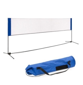 Portable Freestanding Volleyball, Tennis, Badminton Net, 12.5ft