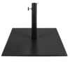 Steel Umbrella Base, Patio Stand w/ Tightening Knob & Anchor Holes - 38.5lb