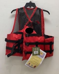 Life Vest, L, Appears New, Retail 29.99