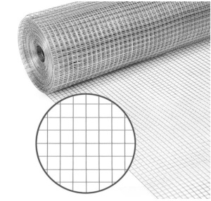 Hardware Cloth, 1/2in 19-Gauge Chicken Wire Mesh Fence, 3x50 Ft.