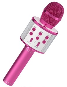 Karaoke Microphone, Untested, Appears new, No Aux Cord, Retail 29.99