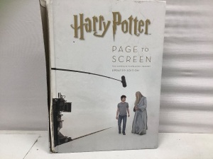 Harry Potter Page to Screen Book, Damaged Spine, E-Commerce Return, Retail 75.00