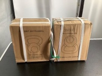 Lot of (2) 20 lb Kettlebell, Appears New