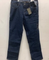 Natural Reflections Womens Fleece Lined Jeans, 8, New, Retail 45.99