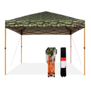 One-Person Setup Instant Pop Up Canopy,10x10ft, Camo