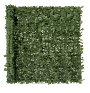 Outdoor Faux Ivy Privacy Screen Fence, 94x59in