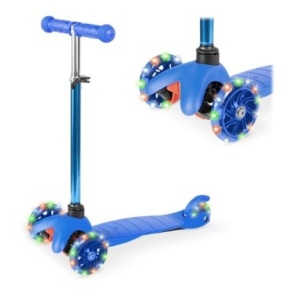 Kids Mini Kick Scooter Toy, Blue