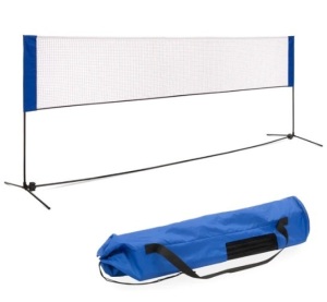 Portable Freestanding Volleyball, Tennis, Badminton Net - 12.5ft, Appears New