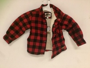 Outdoor Kids Sherpa Lined Flannel, 2T, New, Retail 29.99