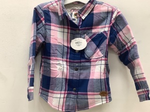 Youth Sherpa Lined Flannel, M, New, Retail 29.99