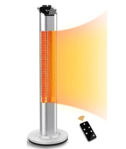 PATIOBOSS Electric Patio Heater, Untested, Appears New, Retail 59.00