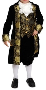 Dress Up America George Washington Kids Costume, M 8-10, E-Commerce Return, Retail 39.99